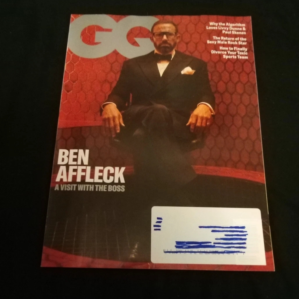 GQ Gentlemen's Quarterly Magazine Ben Affleck April/May 2025 US Edition